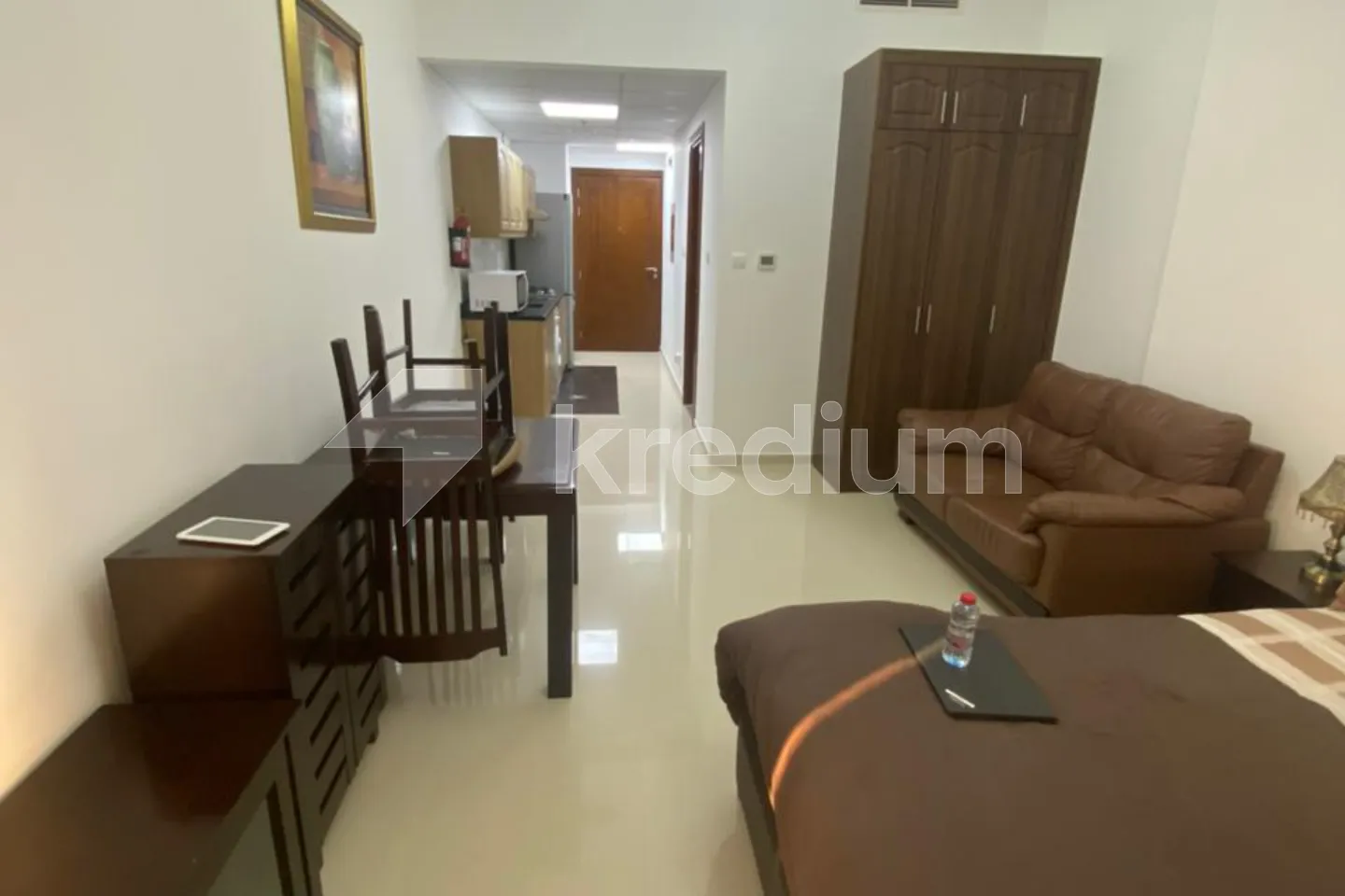 45k Furnished Studio | Vacant | Well Maintained