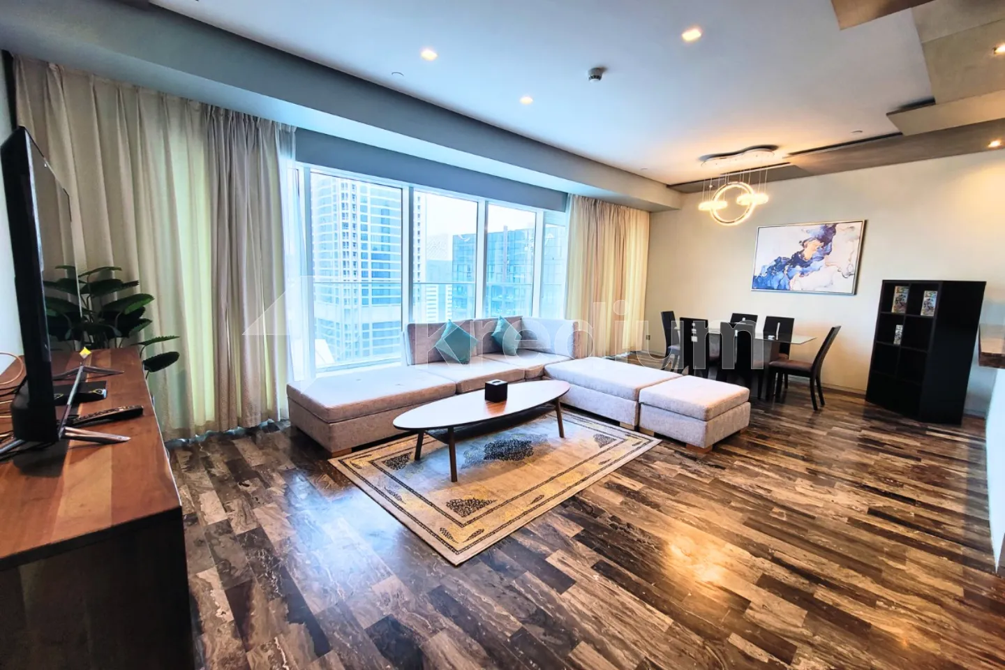 Panoramic Views | Fully Furnished | High Floor
