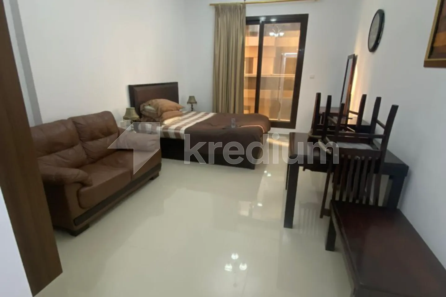 Furnished Studio | Golf View | Well Maintained 
