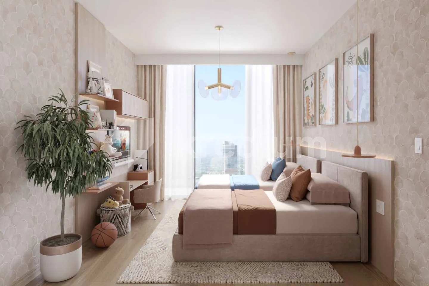 2-BR Apartment | Villas & Park View | With Balcony